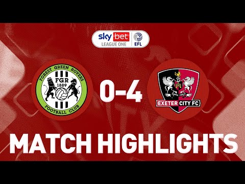 Forest Green Exeter City Goals And Highlights