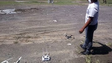 Test Flight Syma X8 board bayangs toys Gps