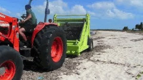 Cỗ máy sàng lọc rác trên bãi biển || Tin tức 60s ngày 18/10