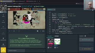 CodinGame Summer Challenge 2026 (Python) - part 1
