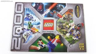 A look at a LEGO catalog from 2000! A look at a LEGO catalog from 2000!