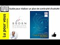 Le guide pour raliser un plan de continuit dactivit