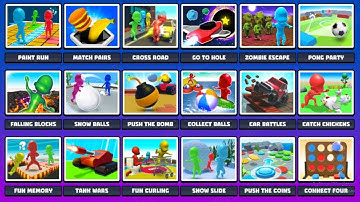 2 3 4 Player Games - MINI GAMES Gameplay Walkthrough 2023 Android, IOS