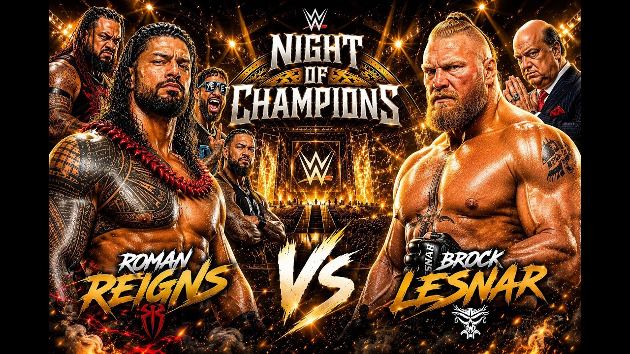 Brock Lesnar＆Roman Reigns WWE 2K26 - Roman Reigns vs Brock Lesnar - YouTube