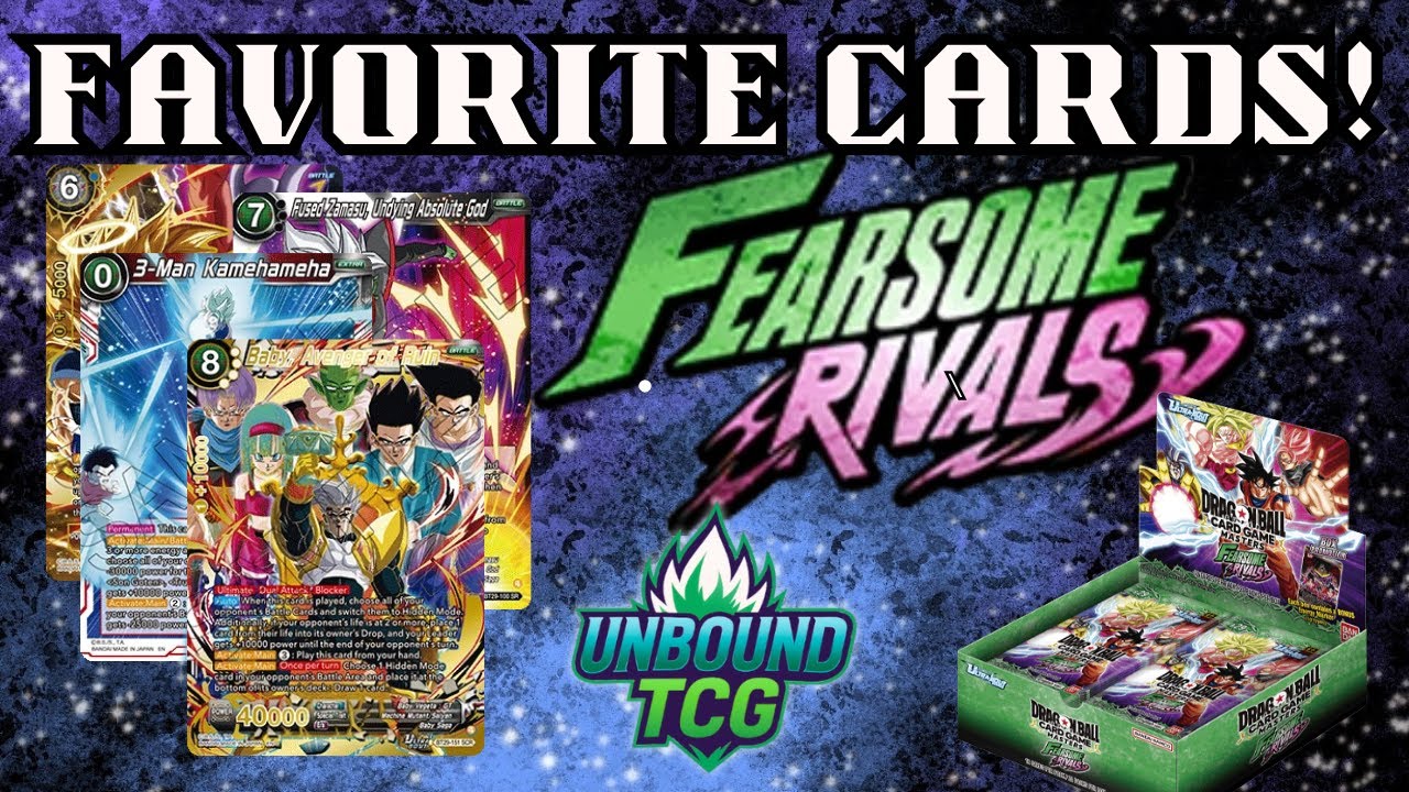 Gushing about my favorite Fearsome Rivals cards! Bandai did an amazing ...