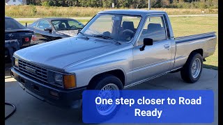 Fixing the steering on my Toyota Pickup