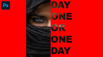 Photoshop Tutorial - Text Portrait Effect in Photoshop