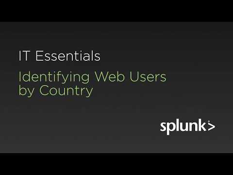 Identify Web Users by Country