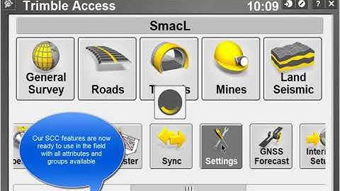 SCC - Uploading feature library to Trimble