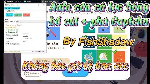 Live Hướng dẫn auto câu cá lọc bóng Play Together mới nhất bằng FishShadow