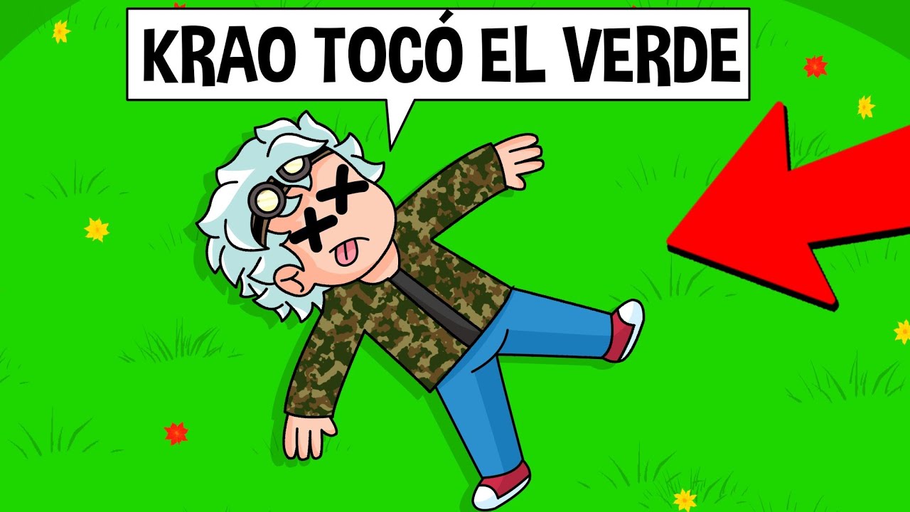 ¡ROBLOX pero NO PUEDES TOCAR EL COLOR!