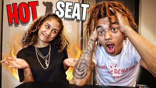 I Put Her In The HOT SEAT... *spicy* 🥰