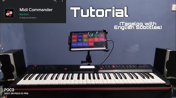 MIDI Commander Tutorial Taglish with English Subtitles