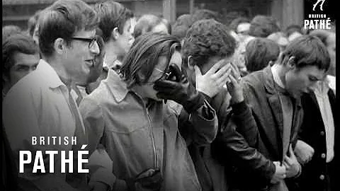 France - Demonstrations Aka French Students Clash With Police After Closure Of Sorbonne (1968)