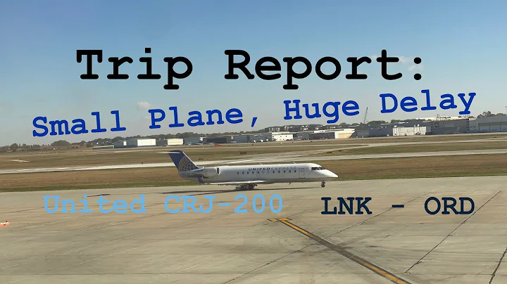 Trip Report: Ground Delay on United Airlines | United CRJ-200 | Lincoln - Chicago | LNK - ORD