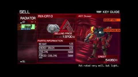 Armored Core 3 Parry Blade Run Part 3