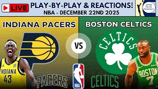 NBA: Indiana Pacers vs Boston Celtics (Live Play-By-Play & Reactions) Boston Celtics Vs Indiana Pacers Live Play By Play Reactions