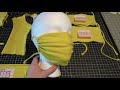 How to Sew A Face Mask from Cotton T-Shirt - PLEASE CHECK OUT MY NEWER VERISON WITH FILTER POCKET