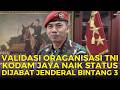 PANGDAM JAYA MAYJEN DEDDY SURYADI PROMOSI LETJEN PASCA VALIDASI ORGANISASI KODAM JAYAKARTA