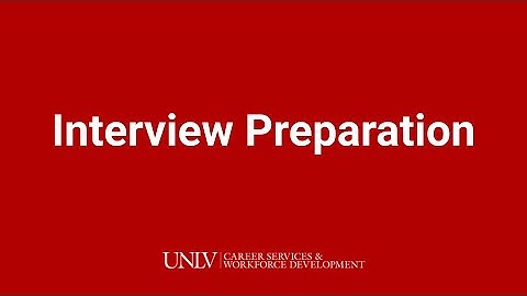 Top Interview Tips to Land Your Next Job | UNLV Career Services and Workforce Development