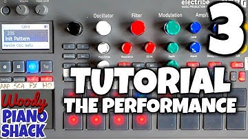 Korg Electribe 2 Demo & Review 06 - Synthwave tutorial performance