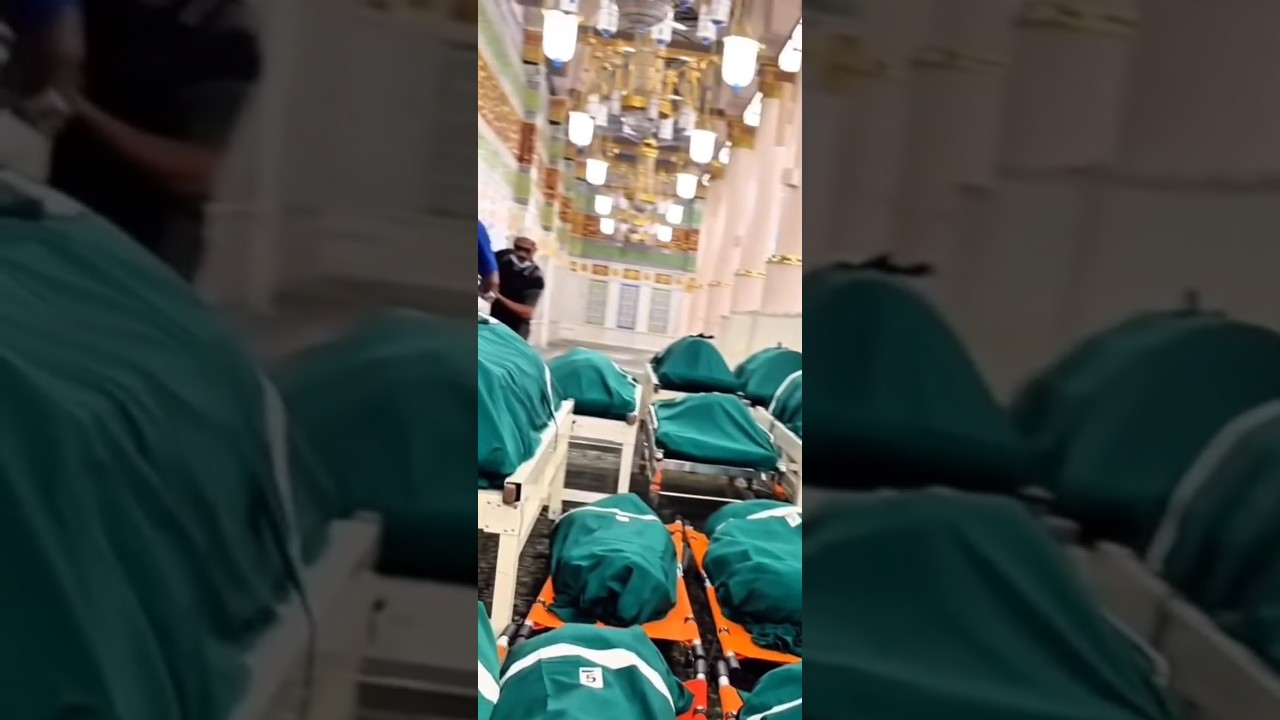 The Tragic Last Rites of Madina Bus Accident Victims 