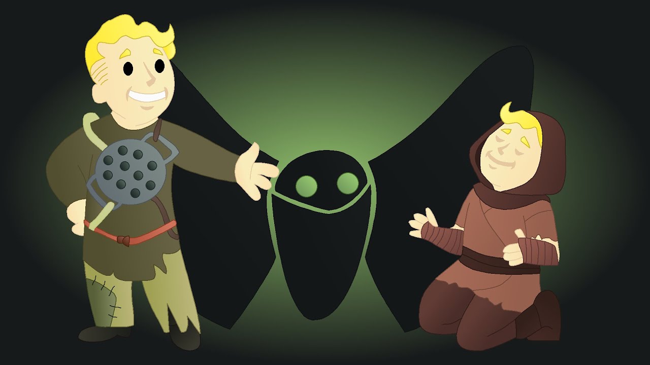 Glowing Mothman: The Mothman Song Variation