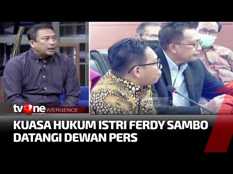 Wakil Ketua Dewan Pers Jelaskan Maksud Kedatangan Kuasa Hukum Istri Ferdy Sambo | AKIP tvOne