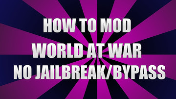 [NEW] How to Mod Call of Duty: World at War Multiplayer TUTORIAL CFG Mod Menu