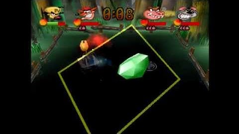 Crash Bash - Swamp Fox Gem (Co-op with PR)