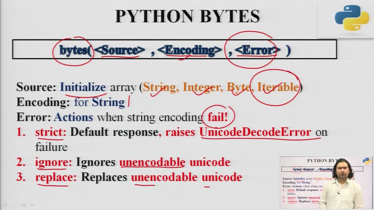 Bytes, Bytearray and Memoryview Data Type - YouTube Bytes, Bytearray And Memoryview Data Type - Youtube