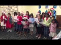 Girl Scout Christmas Caroling