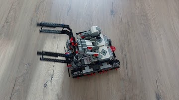 Test roues mecanum - Mecanum wheels test lego ev3