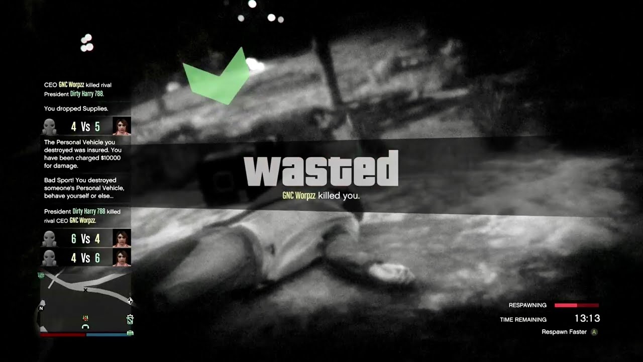Gta 5 Online. Wasted Moments Part 9