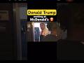Watch Donald Trump working at McDonald’s #election2024 #trump #kamalaharris #votewisely