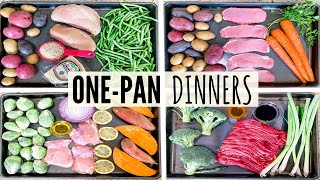 5 Quick & Healthy Sheet Pan Recipes! | The EASIEST Lunch or Dinner Ideas | Julia Pacheco