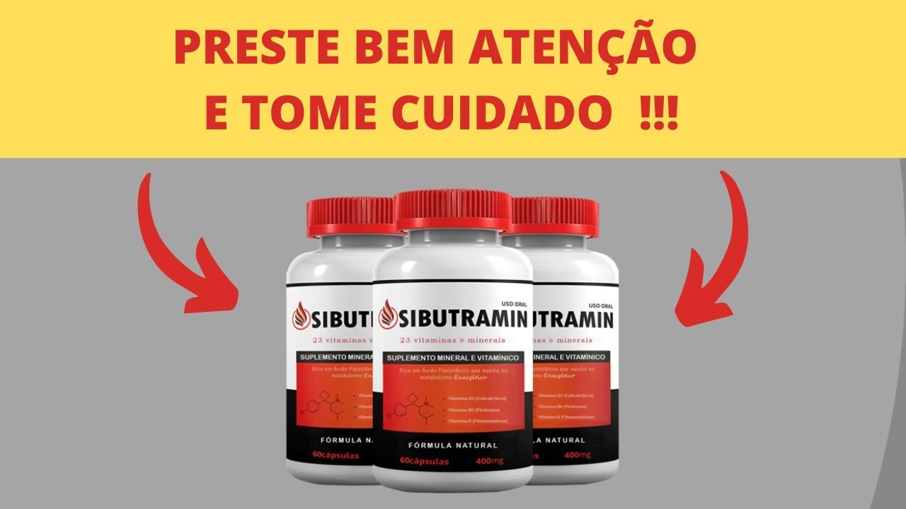 SIBUTRAMIN - SIBUTRAMIN É UMA FARSA EMAGRECEDORA ???