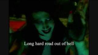 Marilyn Manson Long Hard Road Out of Hell With Lyrics