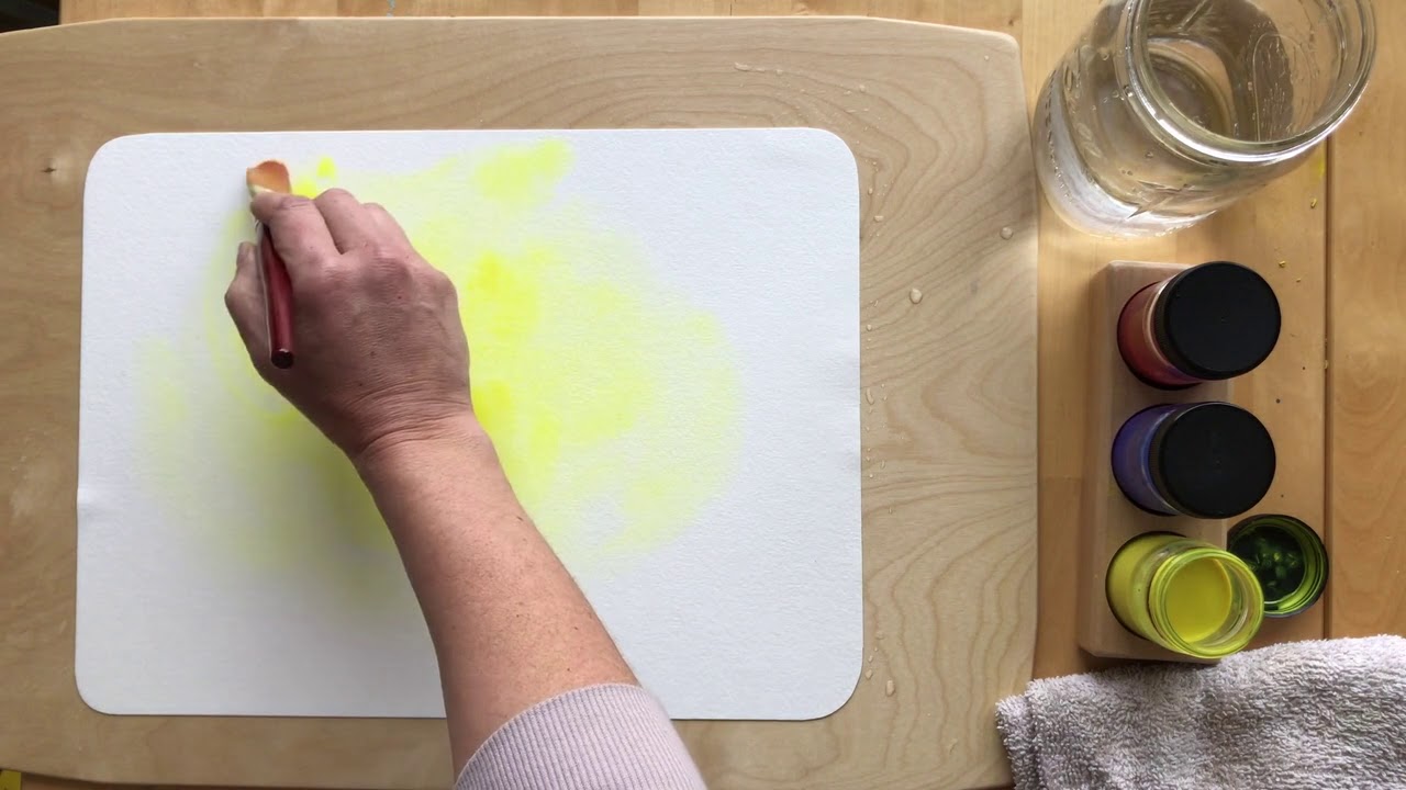 Grade One Watercolor Painting - from Waldorfish.com