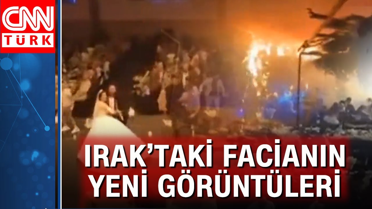 Irak'taki düğün böyle felakete dönüştü! İşte o an...