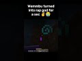 Wemmbu doing Eminem things ✌️🥀 Minecraft Unstable Smp #shorts #memes