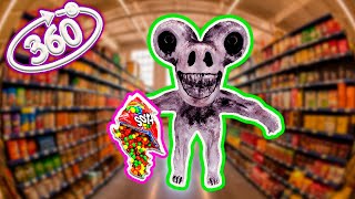 👹 360º VR ZOONOMALY IN SUPERMARKET / SKITTLES MEME 🍫 WITH ZOONOMALY HORRORS 🧟/ 360 VR VIDEO