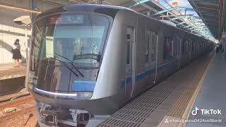 小田急線 新型通勤車両 5000系 湘南台駅を発車‼️