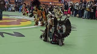 men's traditional at siksika powwow Mark Wolfleg memorial special 2023 song 3 sneak up