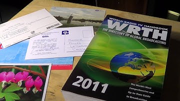 How to get QSL cards on shortwave part 1