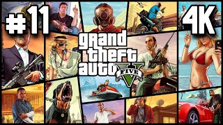 Grand Theft Auto 5 ⦁ Прохождение #11 ⦁ Без Комментариев ⦁ 4K60Fps