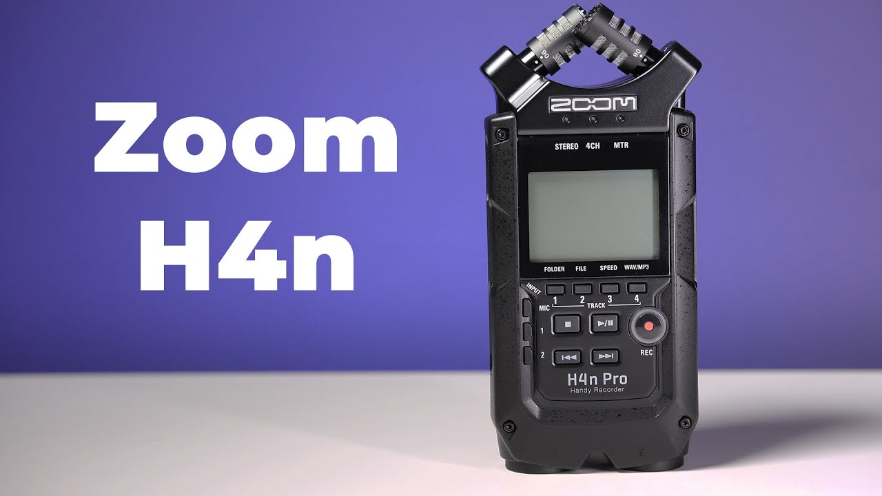 The Zoom H4n Pro Black Handy Audio Recorder 