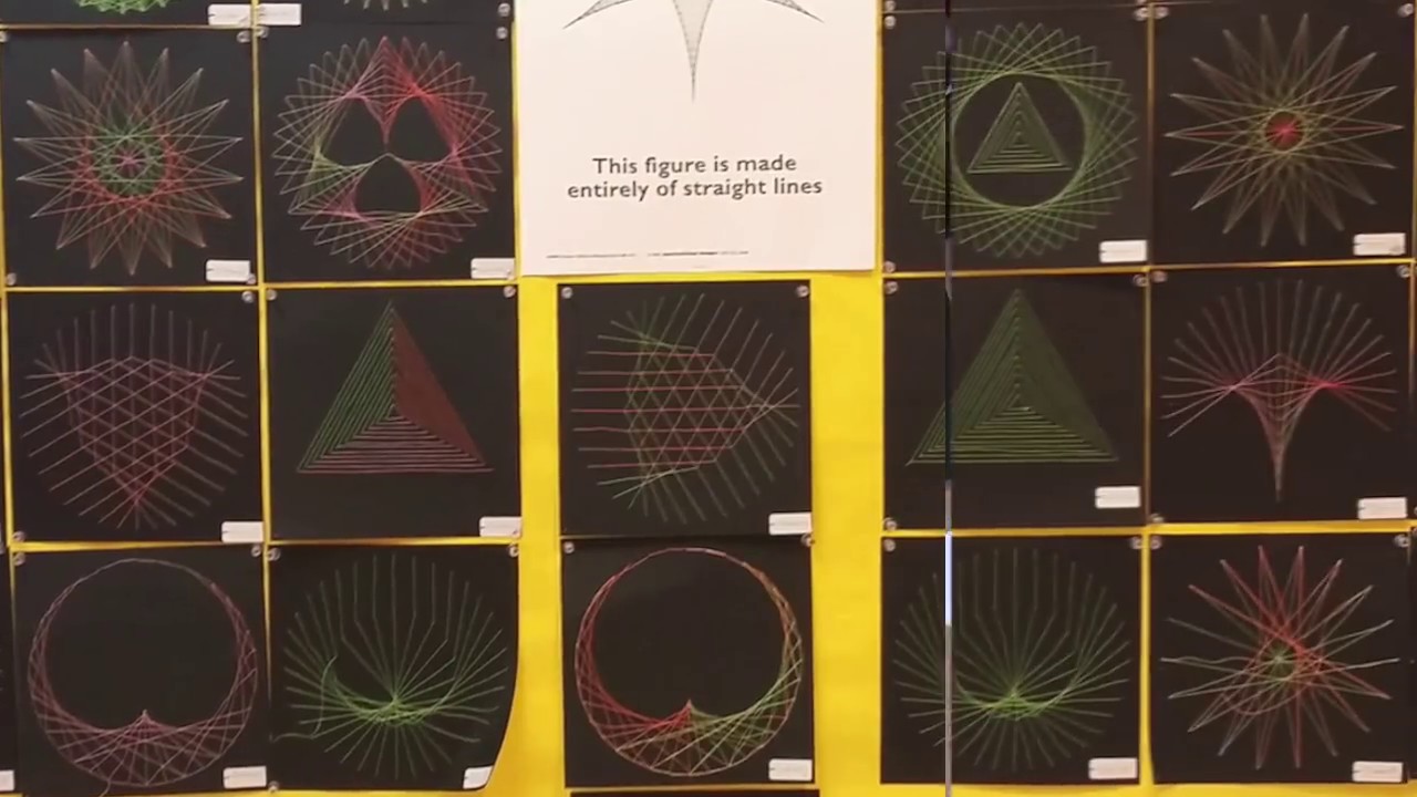 STEAM Project Geometric String Art YouTube STEAM Project Geometric String Art YouTube
