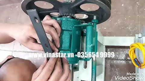 Giới thiệu và cách lắp đặt đầu 7 péc nổ bỏng gạo,bỏng ngô