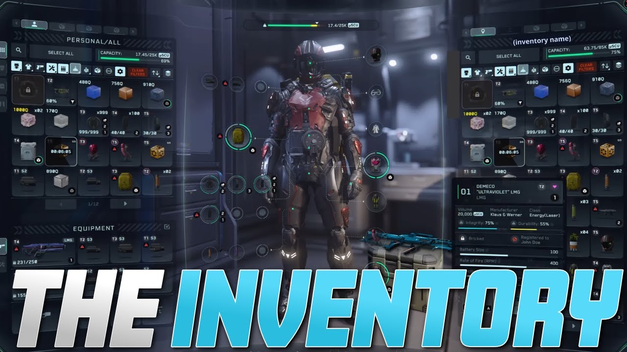 A Better Inventory is Coming to Star Citizen, But When? (A While)